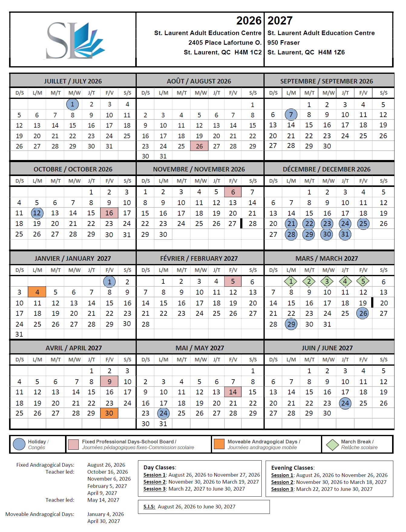 Calendar